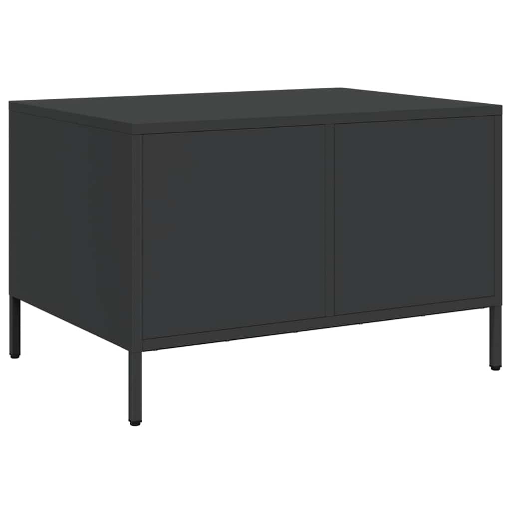 Salontafel 68,5X50X43,5 Cm Koudgewalst Staal
