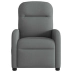 Massagestoel Stof Donkergrijs