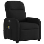Massagestoel Stof Zwart