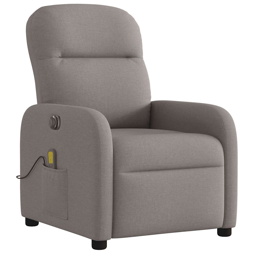 Massagestoel Stof Taupe