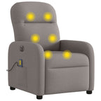 Massagestoel Stof Taupe
