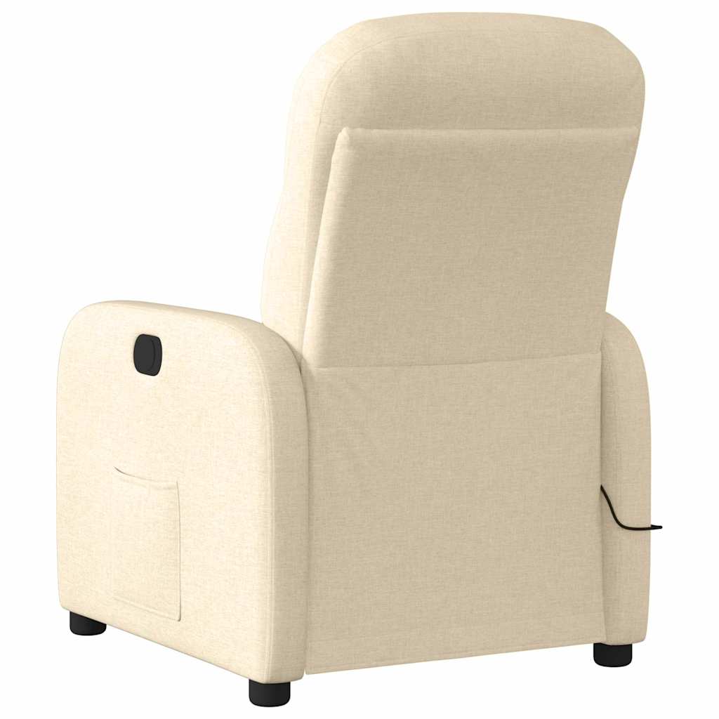 Massagestoel Stof Kleurig Crème