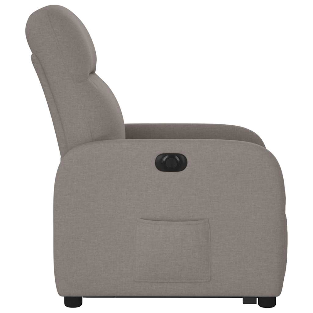 Sta-Op-Stoel Stof Taupe