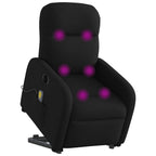 Sta-Op-Massagestoel Stof Zwart