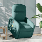 Sta-Op-Massagestoel Stof Donkergroen