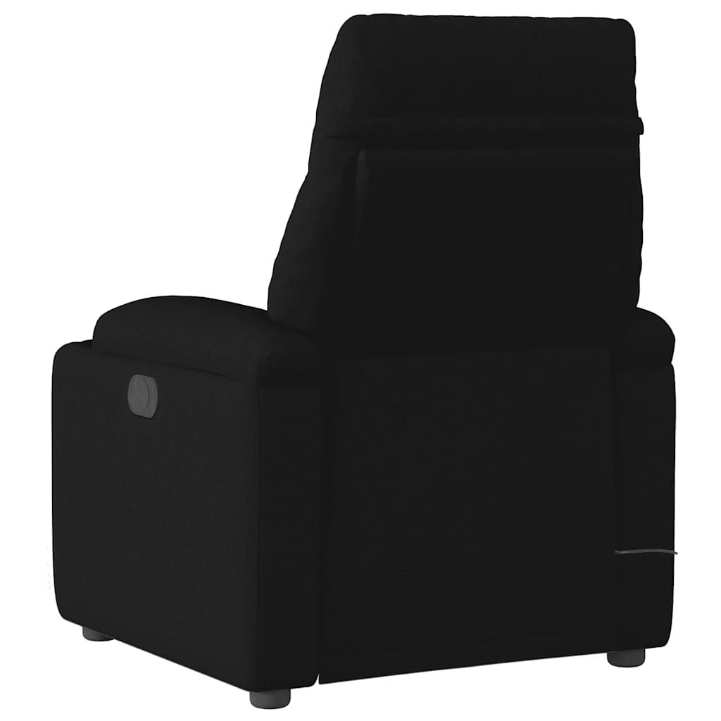 Massagestoel Stof Zwart