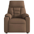 Massagestoel Stof Bruin
