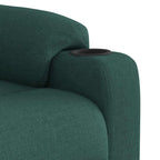 Massagestoel Stof Donkergroen