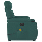 Massagestoel Stof Donkergroen
