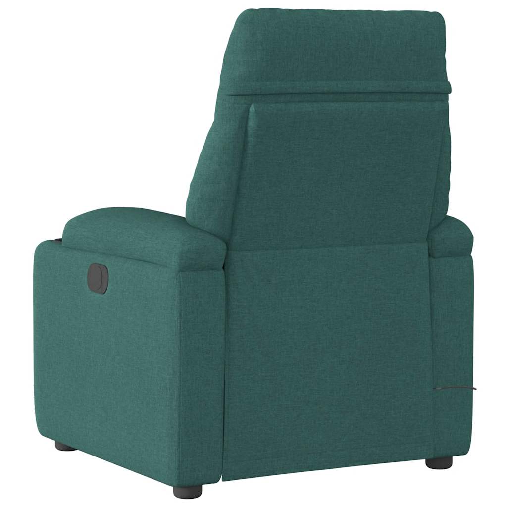 Massagestoel Stof Donkergroen