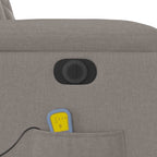 Massagestoel Stof Taupe
