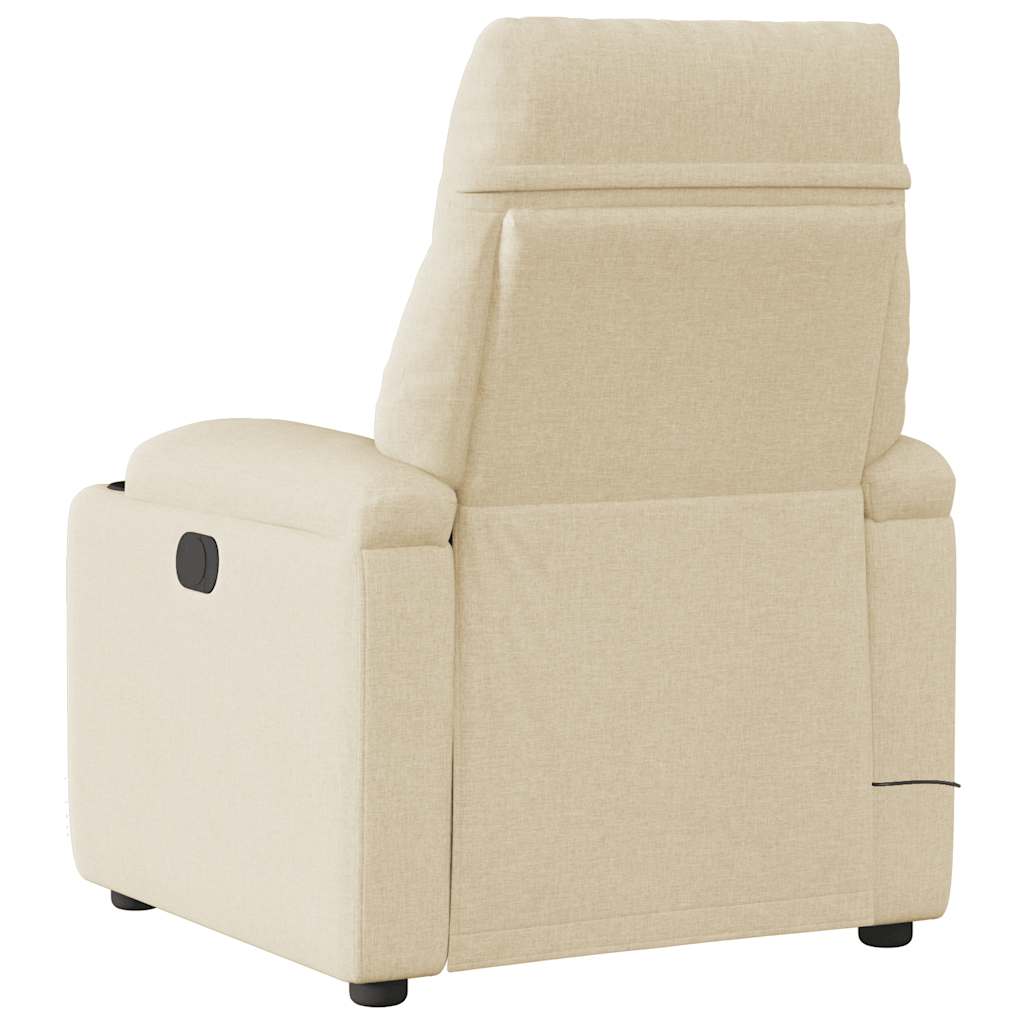 Massagestoel Stof Kleurig Crème
