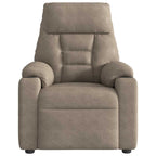 Massagestoel Microvezelstof Taupe