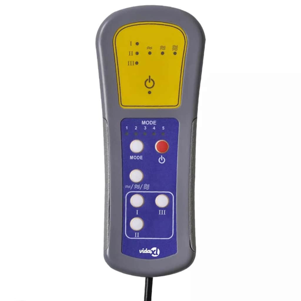 Massagestoel Microvezelstof Zwart