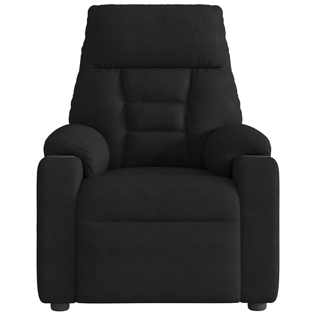 Massagestoel Microvezelstof Zwart