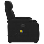 Massagestoel Microvezelstof Zwart