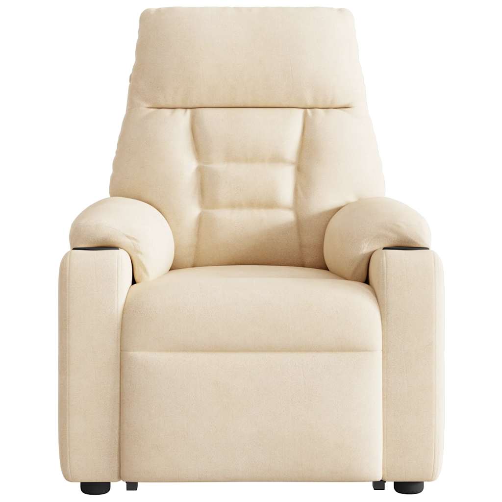 Sta-Op-Stoel Verstelbaar Microvezelstof Beige