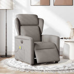Massagestoel Stof Taupe