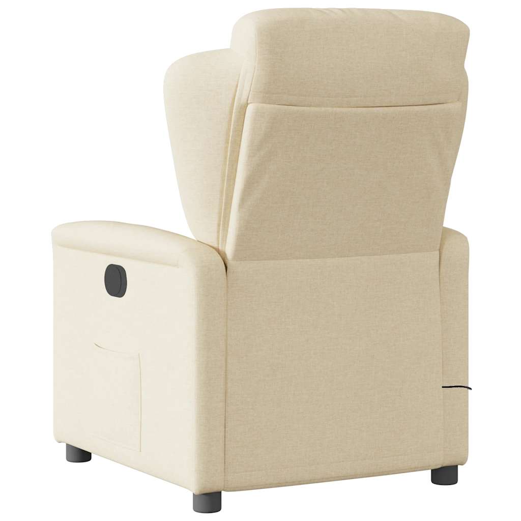 Massagestoel Stof Kleurig Crème