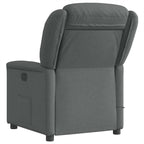 Massagestoel Stof Donkergrijs
