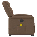 Sta-Op-Massagestoel Stof Bruin