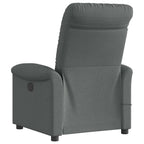 Massagestoel Stof Donkergrijs