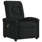 Massagestoel Stof Zwart