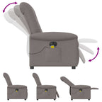 Massagestoel Stof Taupe
