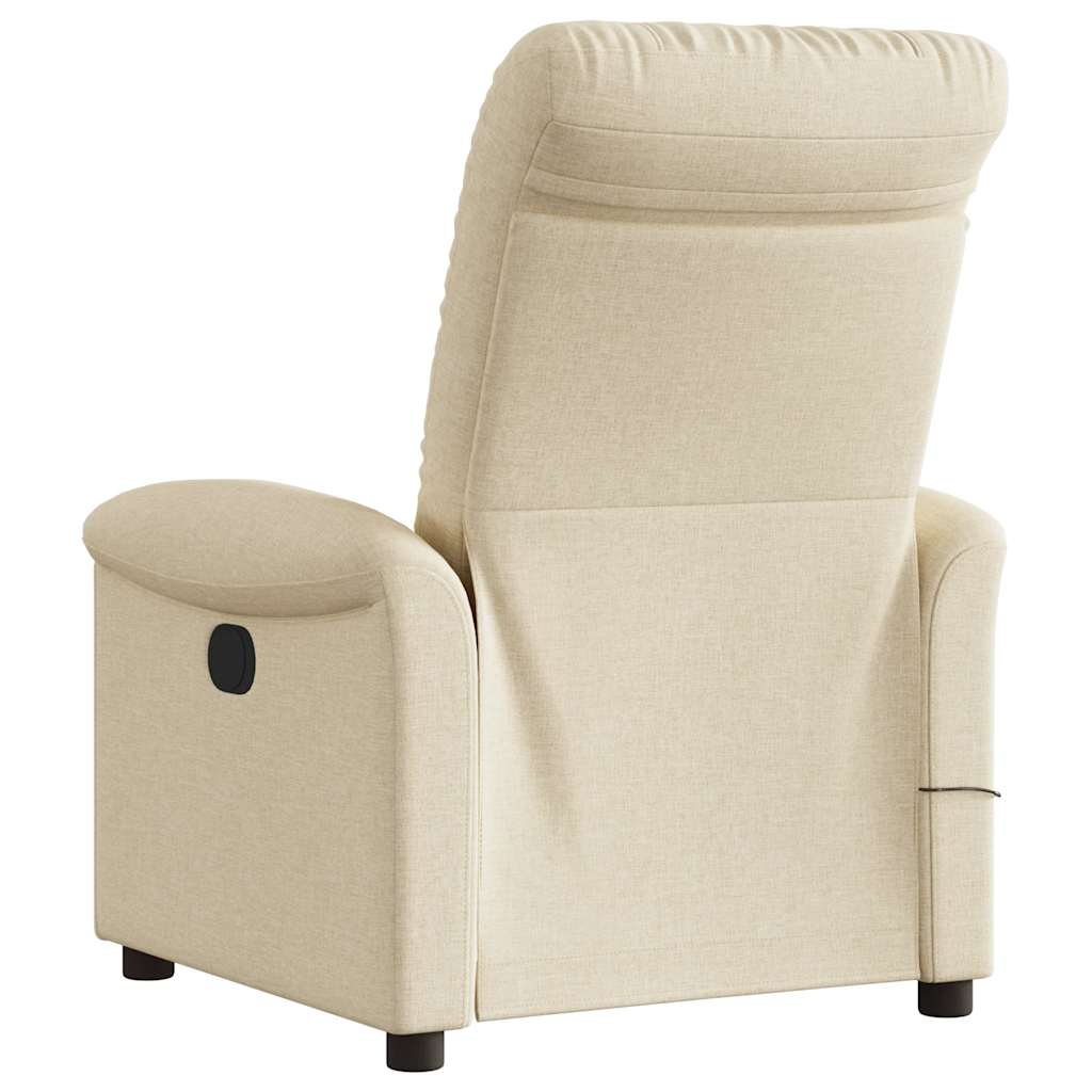 Massagestoel Stof Kleurig Crème