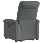 Sta-Op-Massagestoel Stof Donkergrijs
