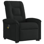 Sta-Op-Massagestoel Stof Zwart