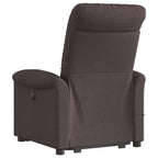 Sta-Op-Massagestoel Stof Donkerbruin