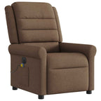 Massagestoel Stof Bruin
