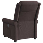 Massagestoel Stof Donkerbruin