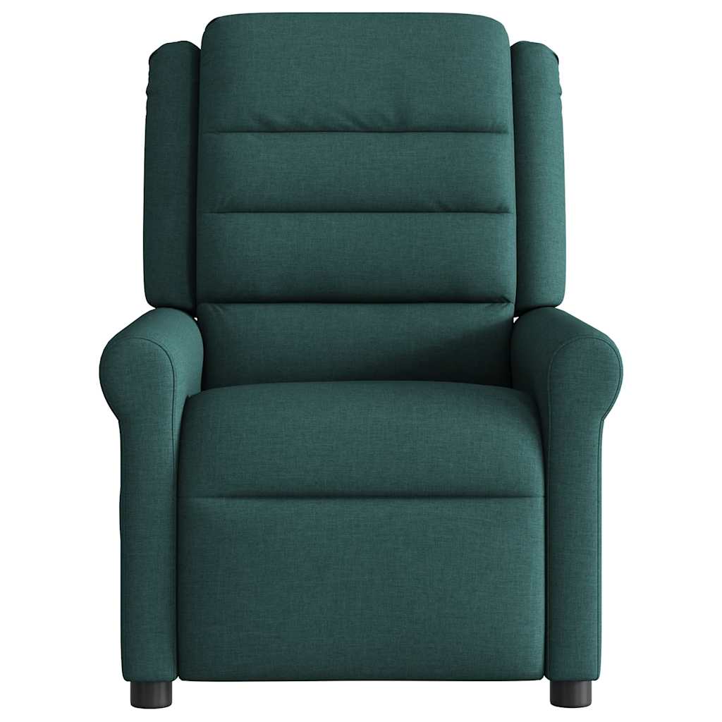 Massagestoel Stof Donkergroen