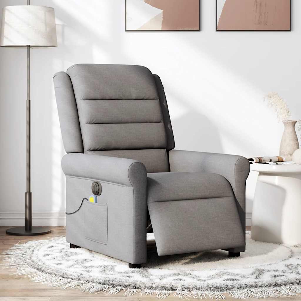 Massagestoel Stof Taupe