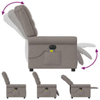 Massagestoel Stof Taupe