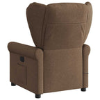 Massagestoel Stof Bruin