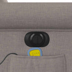 Massagestoel Stof Taupe