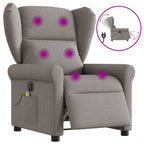 Massagestoel Stof Taupe