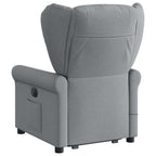 Sta-Op-Massagestoel Stof Lichtgrijs