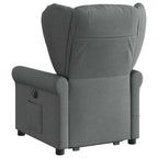 Sta-Op-Massagestoel Stof Donkergrijs