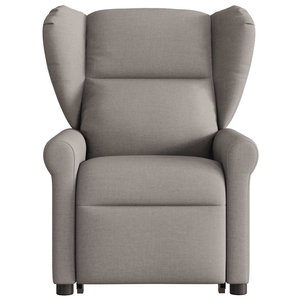 Sta-Op-Massagestoel Stof Taupe