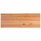 Eettafel Met Natuurlijke Rand 220X80X74 Cm Massief Eikenhout Natuurlijk Staal