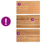 Eettafel Rechthoekig 180X100X74 Cm Massief Eikenhout Lichtbruin