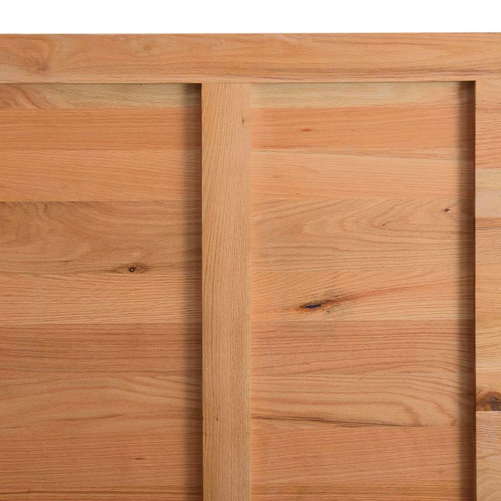 Eettafel Rechthoekig 180X100X74 Cm Massief Eikenhout Lichtbruin