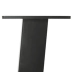 Eettafel Rechthoekig 180X120X74 Cm Massief Eikenhout Lichtbruin Antraciet