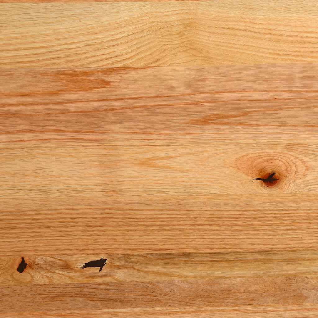 Eettafel Rechthoekig 180X120X74 Cm Massief Eikenhout Lichtbruin Zwart