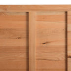 Eettafel Rechthoekig 180X120X74 Cm Massief Eikenhout Lichtbruin Zwart
