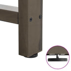 Eettafel Rechthoekig Massief Eikenhout Lichtbruin